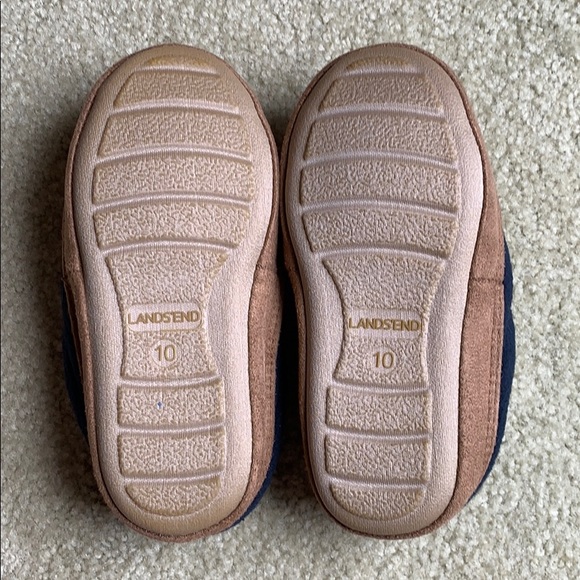 NEW Kids Lands End Fleece Clog Slippers - Picture 3 of 8